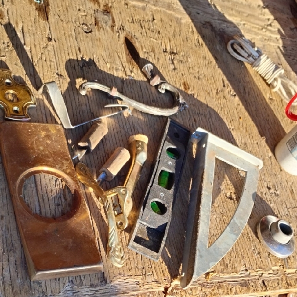 Vintage Metal Hardware Set
